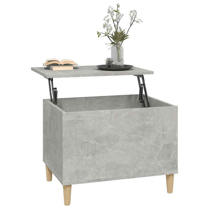 vidaXL Coffee Table Concrete Grey 60x44,5x45 cm Engineered Wood