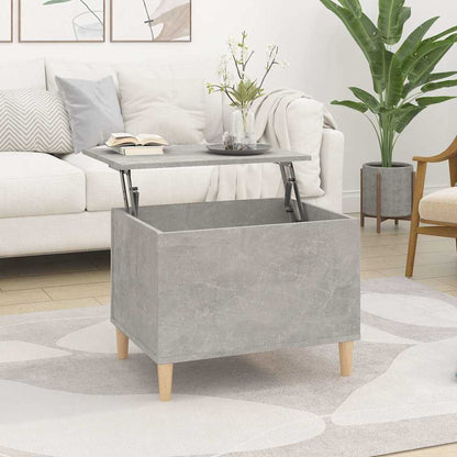 vidaXL Coffee Table Concrete Grey 60x44,5x45 cm Engineered Wood