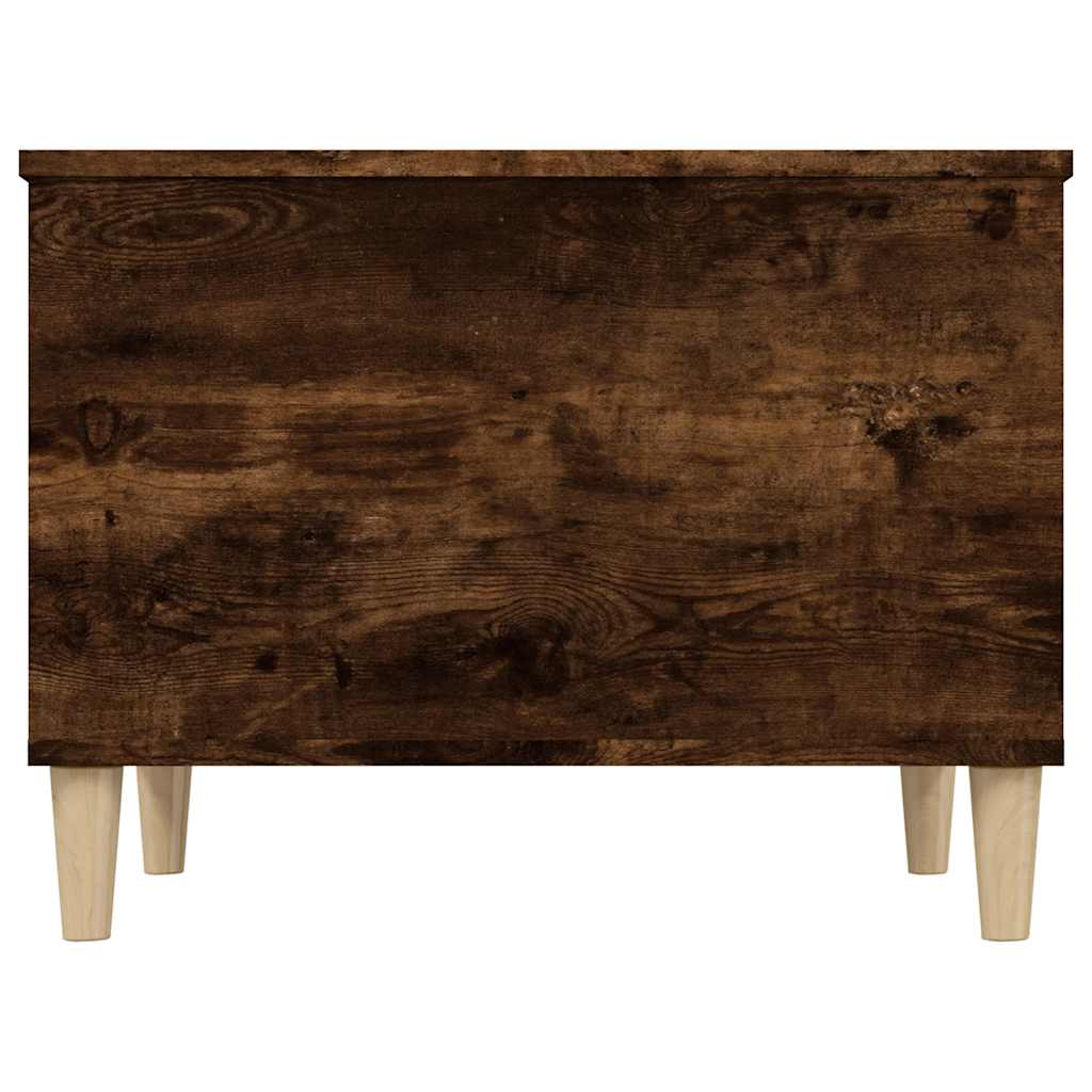 vidaXL Coffee Table Smoked Oak 60x44,5x45 cm Engineered Wood