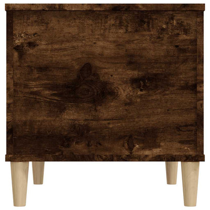 vidaXL Coffee Table Smoked Oak 60x44,5x45 cm Engineered Wood