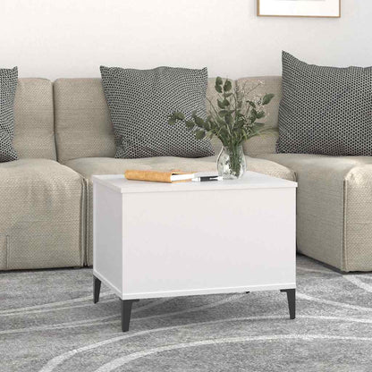 vidaXL Coffee Table White 60x44,5x45 cm Engineered Wood