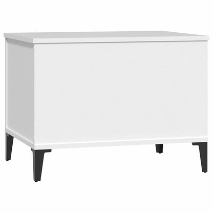vidaXL Coffee Table White 60x44,5x45 cm Engineered Wood