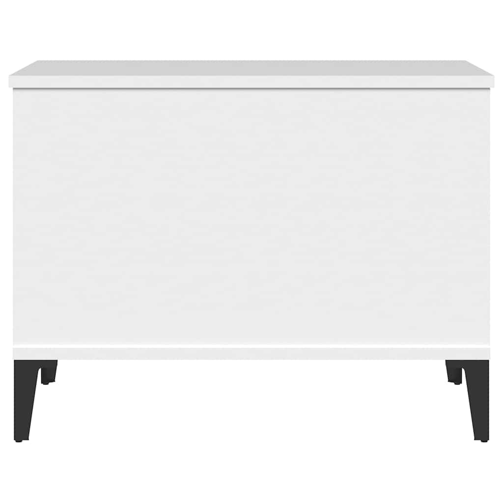 vidaXL Coffee Table White 60x44,5x45 cm Engineered Wood