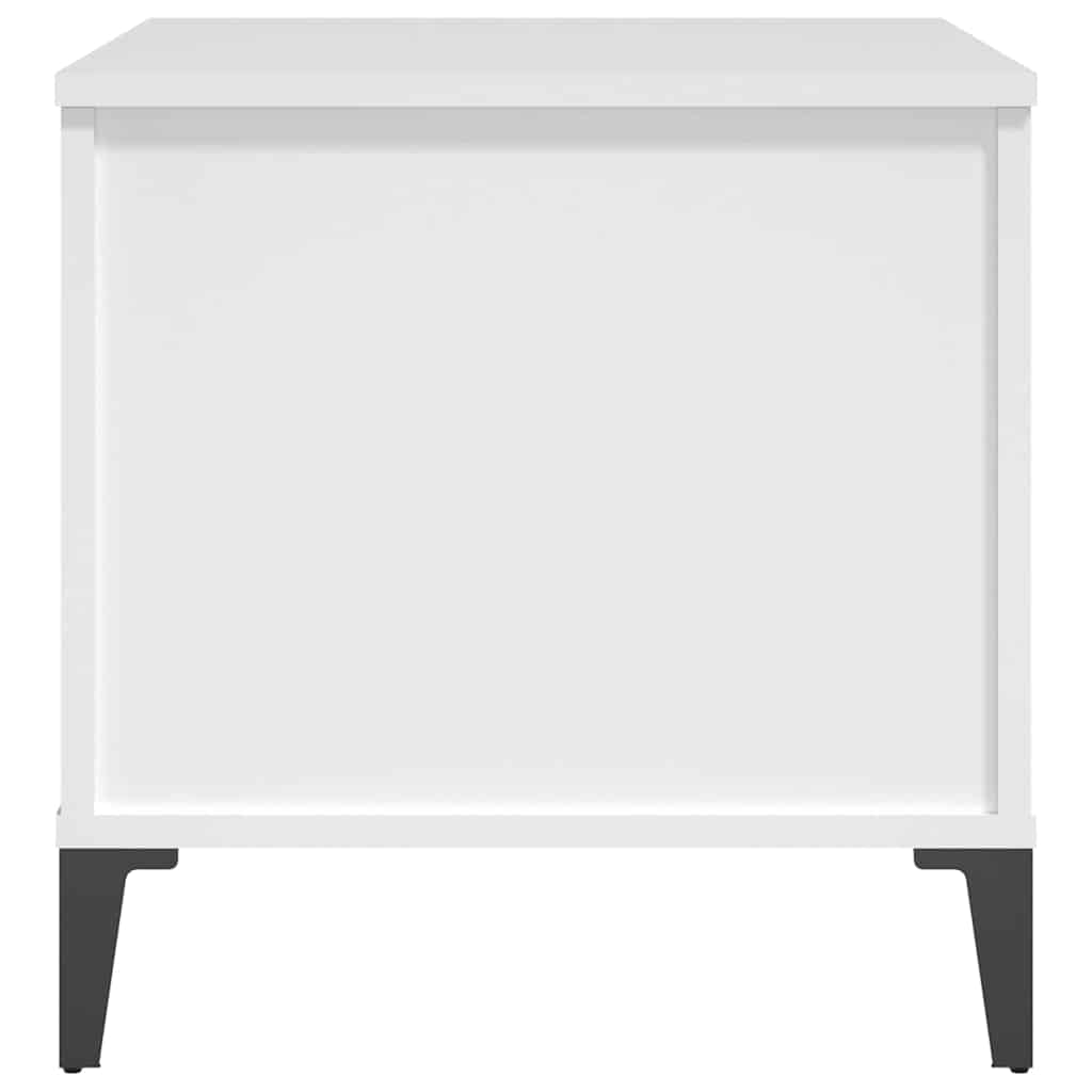 vidaXL Coffee Table White 60x44,5x45 cm Engineered Wood