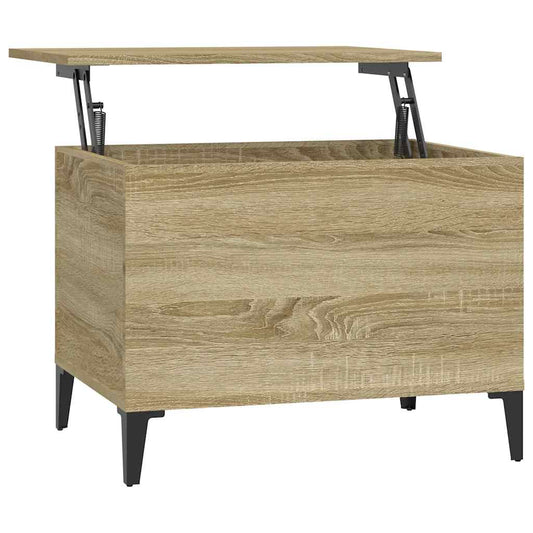 vidaXL Coffee Table Sonoma Oak 60x44,5x45 cm Engineered Wood