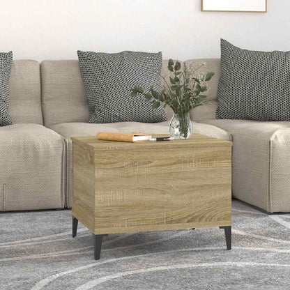 vidaXL Coffee Table Sonoma Oak 60x44,5x45 cm Engineered Wood