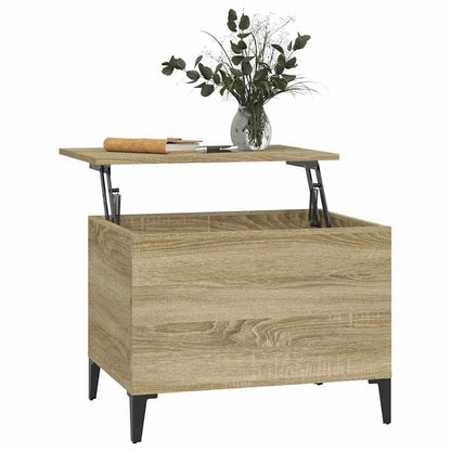 vidaXL Coffee Table Sonoma Oak 60x44,5x45 cm Engineered Wood