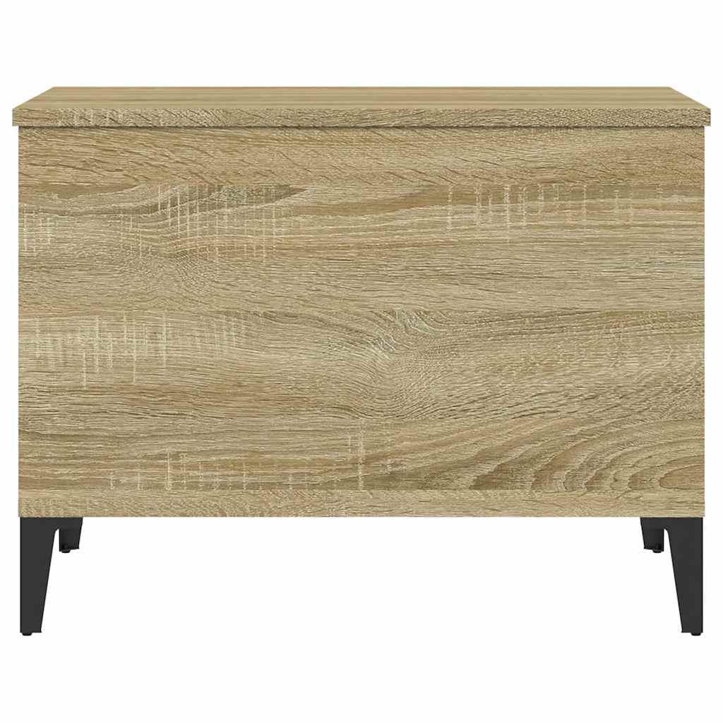vidaXL Coffee Table Sonoma Oak 60x44,5x45 cm Engineered Wood