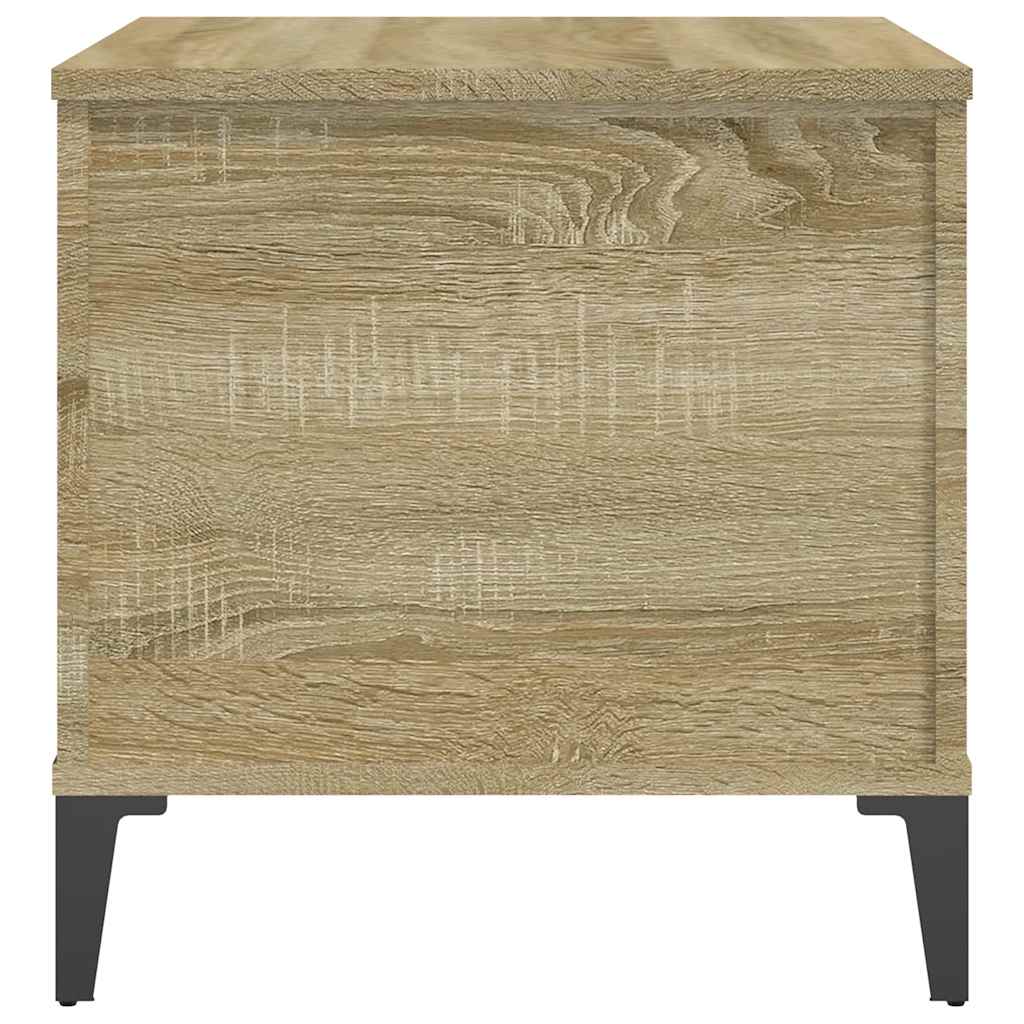 vidaXL Coffee Table Sonoma Oak 60x44,5x45 cm Engineered Wood