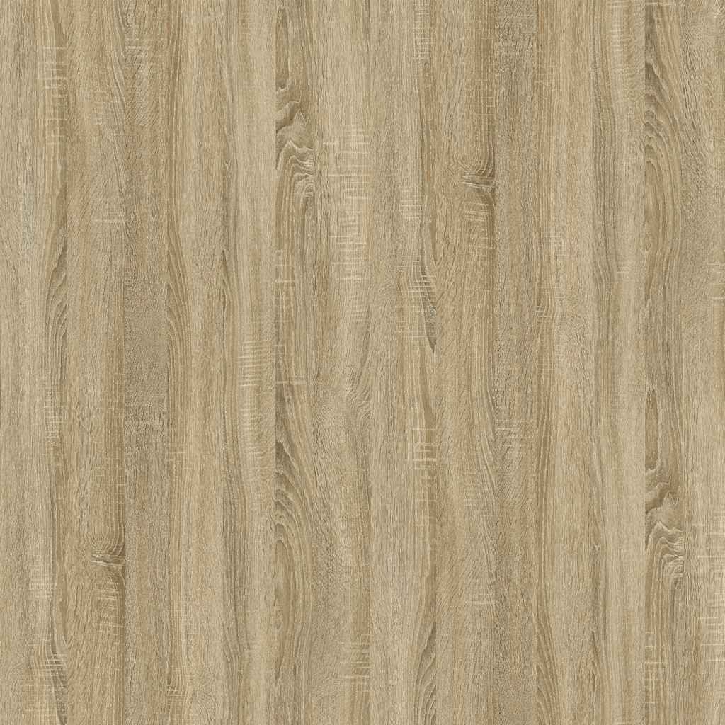vidaXL Coffee Table Sonoma Oak 60x44,5x45 cm Engineered Wood
