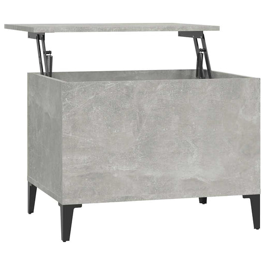 vidaXL Coffee Table Concrete Grey 60x44,5x45 cm Engineered Wood