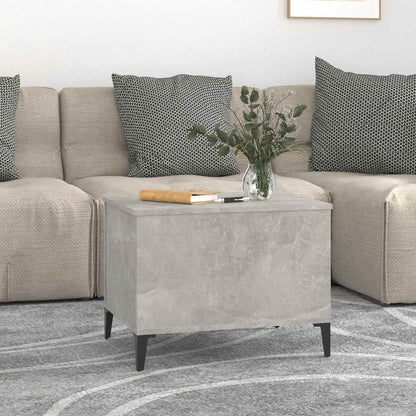 vidaXL Coffee Table Concrete Grey 60x44,5x45 cm Engineered Wood