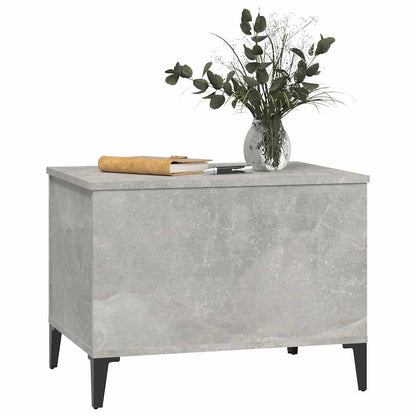 vidaXL Coffee Table Concrete Grey 60x44,5x45 cm Engineered Wood