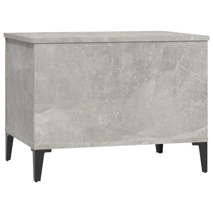 vidaXL Coffee Table Concrete Grey 60x44,5x45 cm Engineered Wood