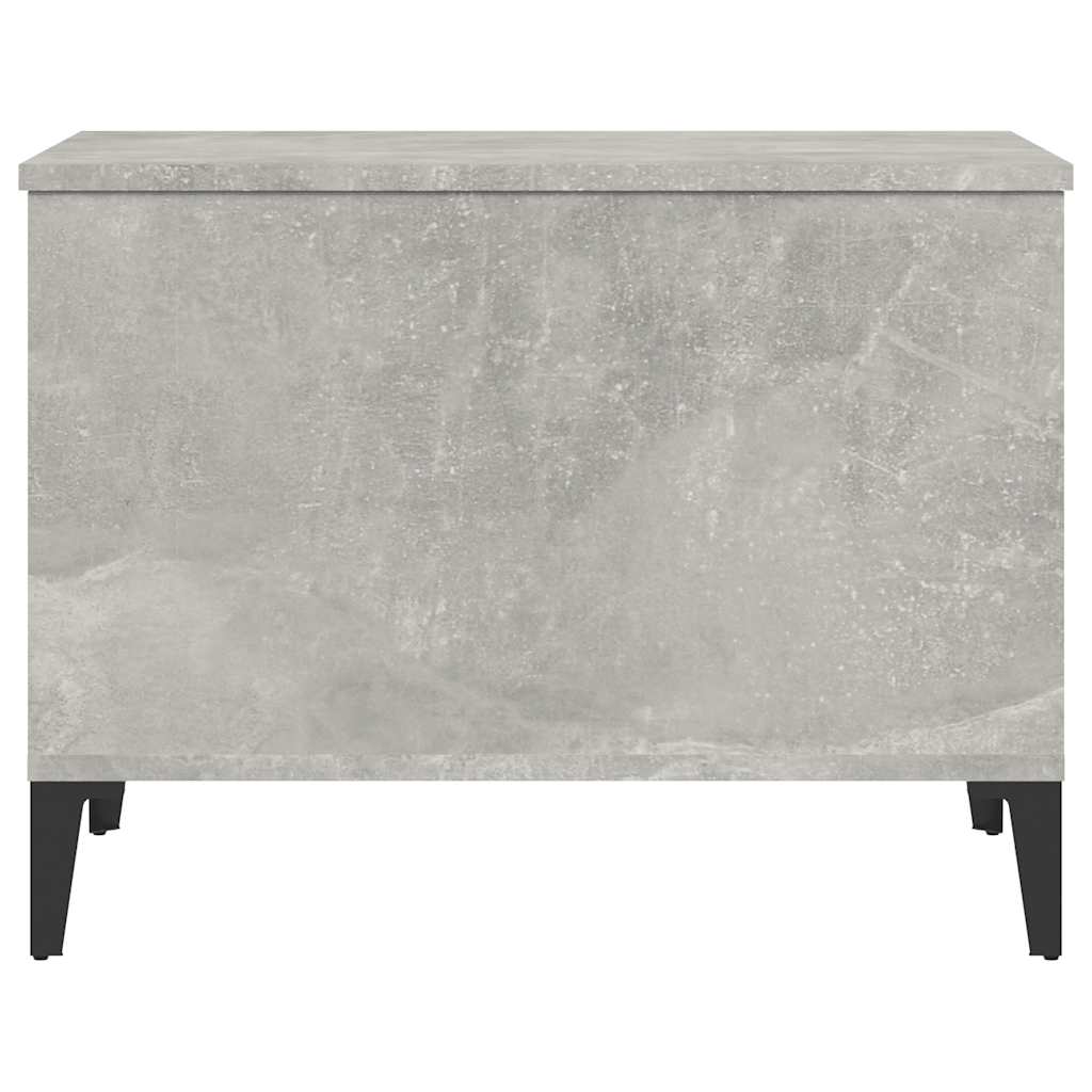 vidaXL Coffee Table Concrete Grey 60x44,5x45 cm Engineered Wood
