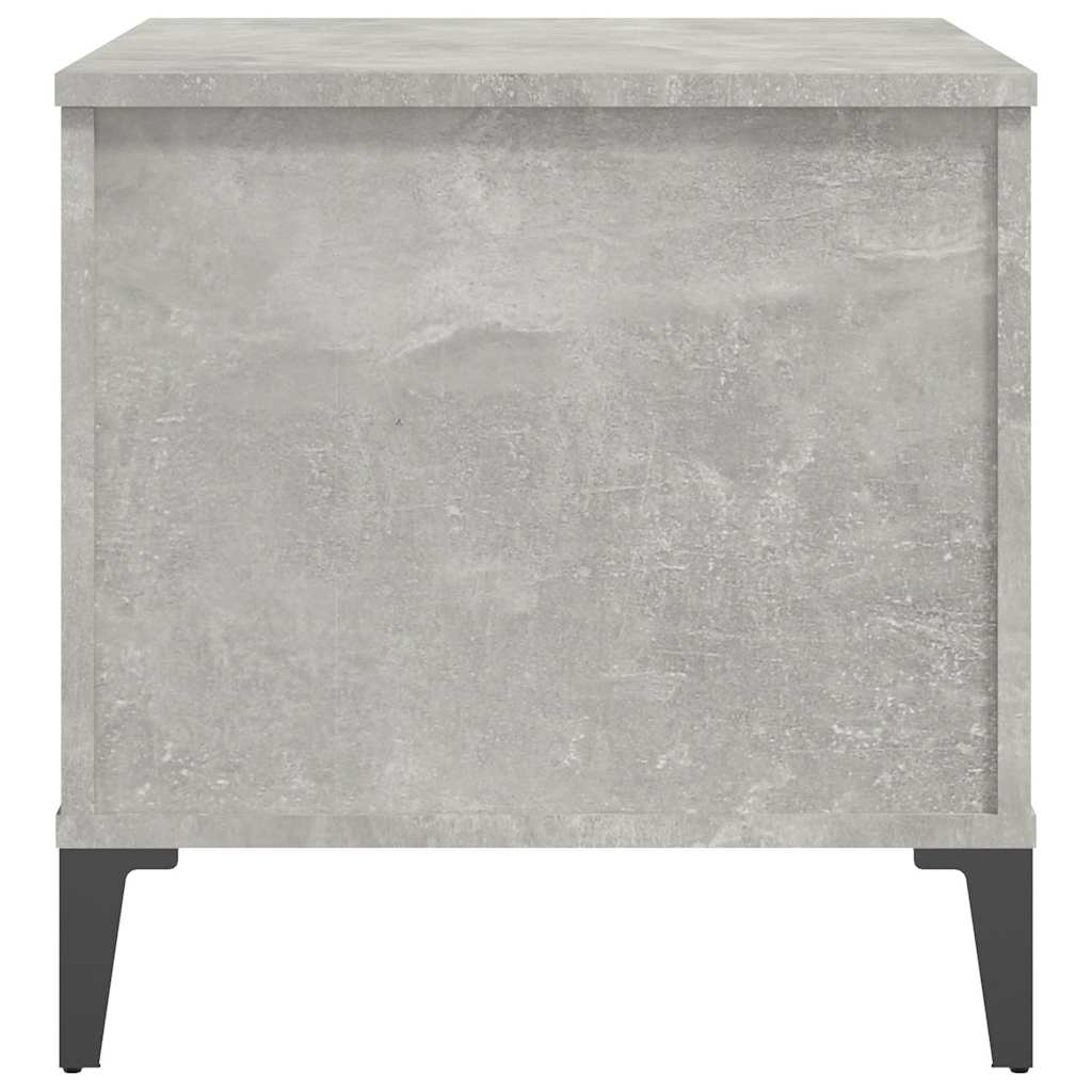 vidaXL Coffee Table Concrete Grey 60x44,5x45 cm Engineered Wood