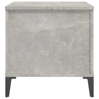 vidaXL Coffee Table Concrete Grey 60x44,5x45 cm Engineered Wood