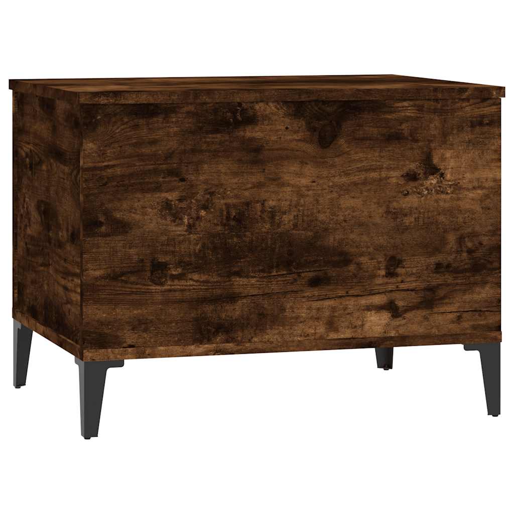 vidaXL Coffee Table Smoked Oak 60x44,5x45 cm Engineered Wood