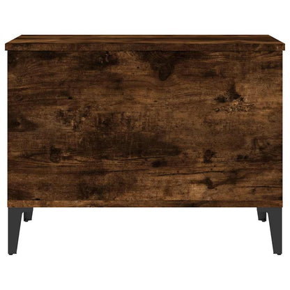 vidaXL Coffee Table Smoked Oak 60x44,5x45 cm Engineered Wood