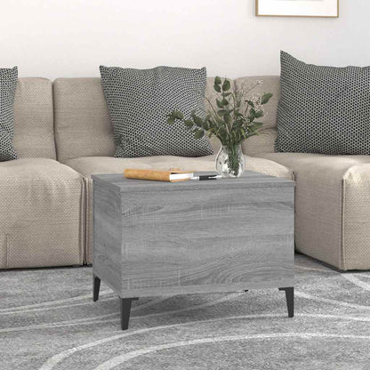 vidaXL Coffee Table Grey Sonoma 60x44,5x45 cm Engineered Wood