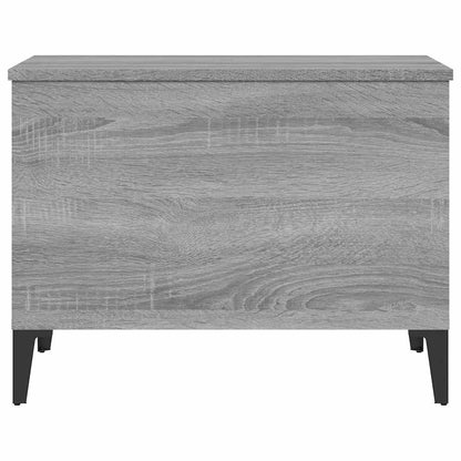 vidaXL Coffee Table Grey Sonoma 60x44,5x45 cm Engineered Wood