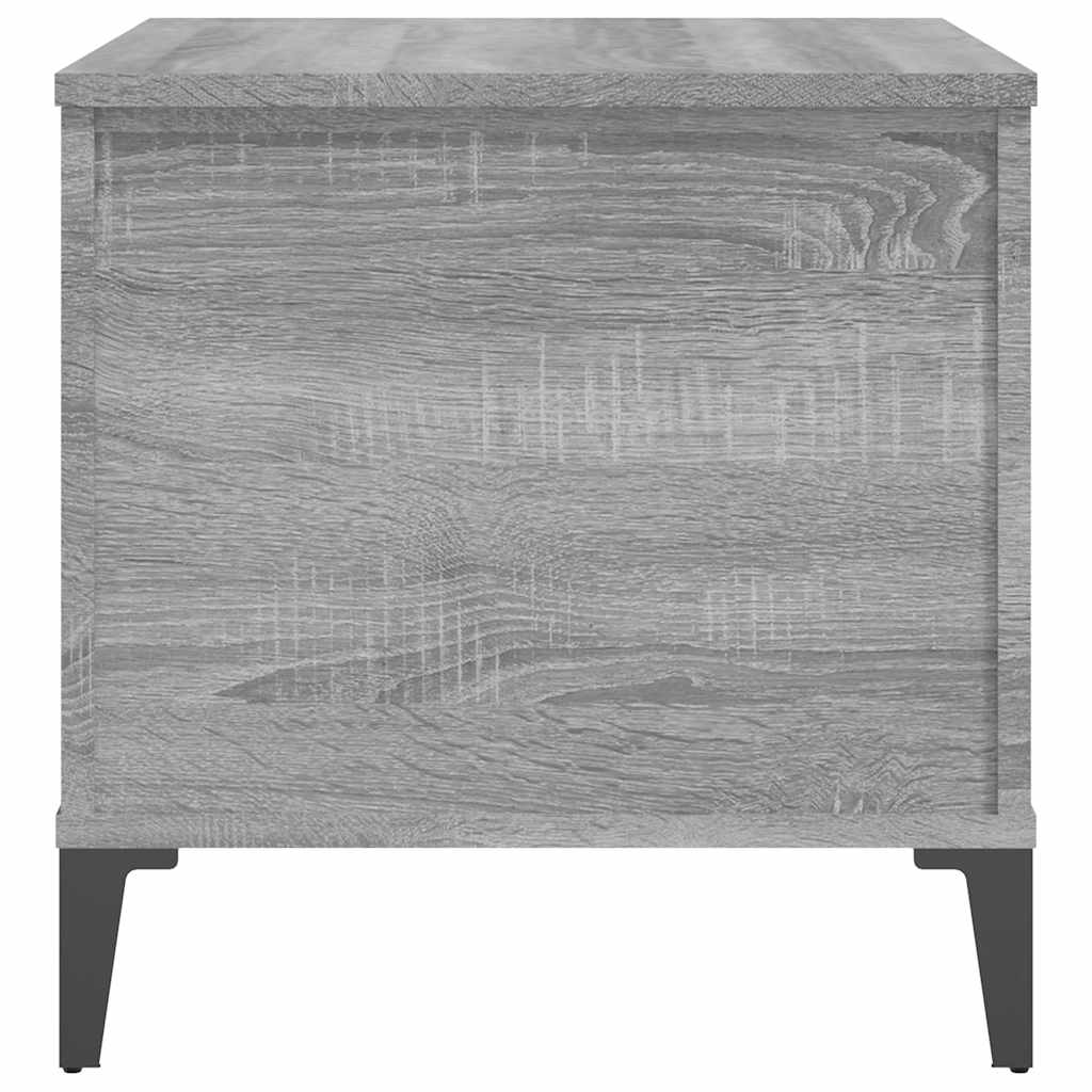 vidaXL Coffee Table Grey Sonoma 60x44,5x45 cm Engineered Wood