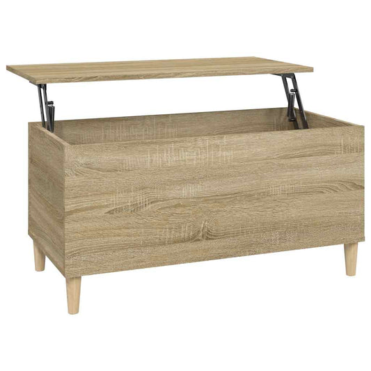 vidaXL Coffee Table Sonoma Oak 90x44,5x45 cm Engineered Wood