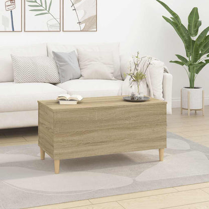 vidaXL Coffee Table Sonoma Oak 90x44,5x45 cm Engineered Wood