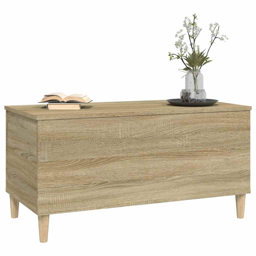 vidaXL Coffee Table Sonoma Oak 90x44,5x45 cm Engineered Wood
