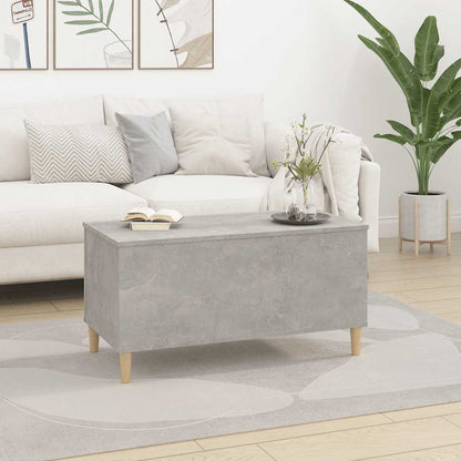 vidaXL Coffee Table Concrete Grey 90x44,5x45 cm Engineered Wood