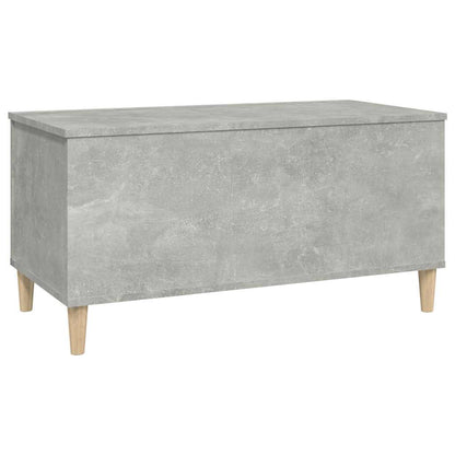 vidaXL Coffee Table Concrete Grey 90x44,5x45 cm Engineered Wood