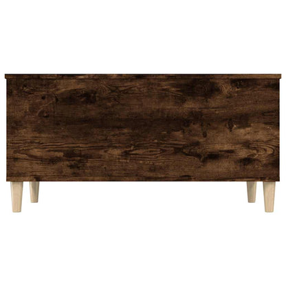 vidaXL Coffee Table Smoked Oak 90x44,5x45 cm Engineered Wood