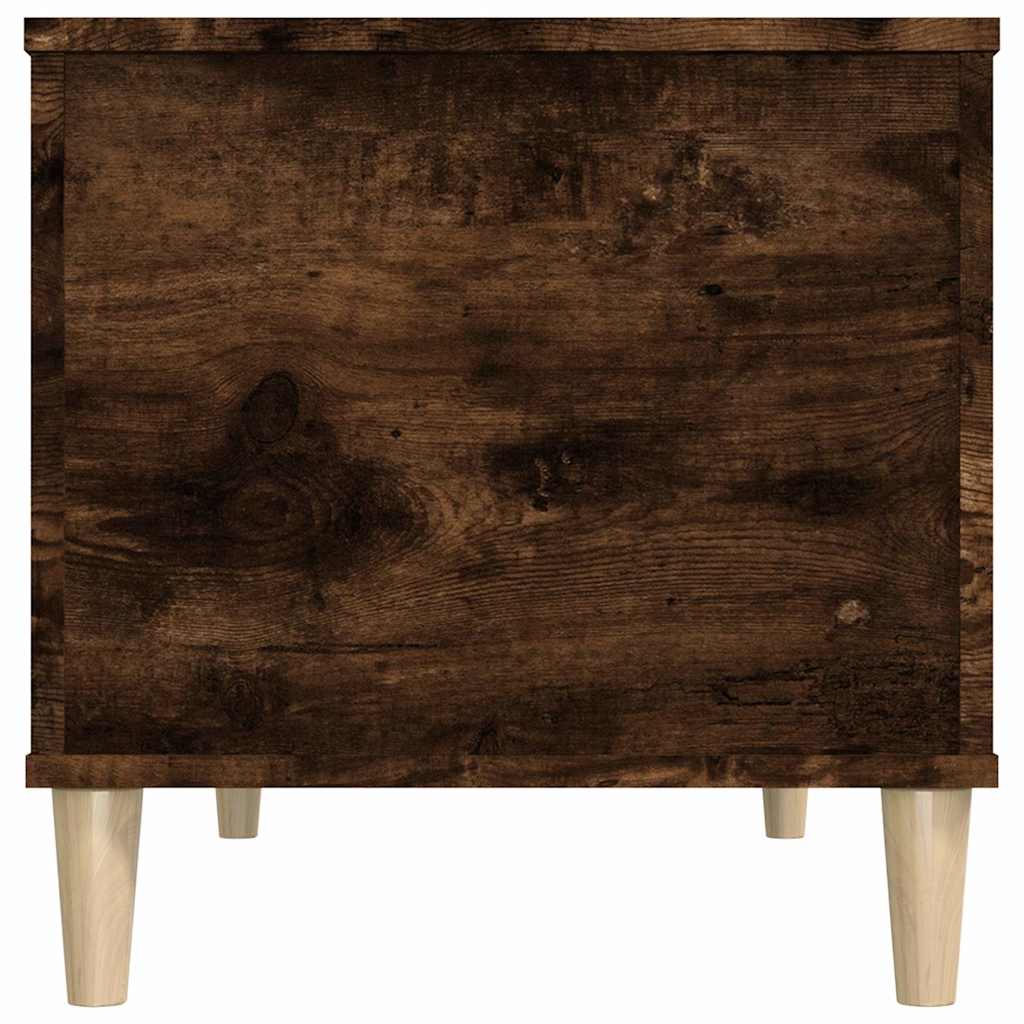 vidaXL Coffee Table Smoked Oak 90x44,5x45 cm Engineered Wood
