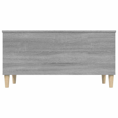 vidaXL Coffee Table Grey Sonoma 90x44,5x45 cm Engineered Wood