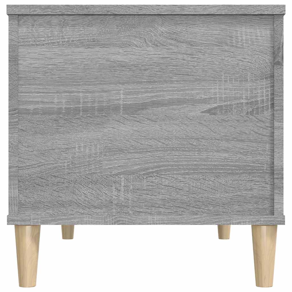 vidaXL Coffee Table Grey Sonoma 90x44,5x45 cm Engineered Wood