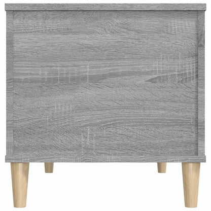 vidaXL Coffee Table Grey Sonoma 90x44,5x45 cm Engineered Wood