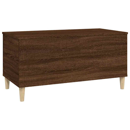 vidaXL Coffee Table Brown Oak 90x44,5x45 cm Engineered Wood