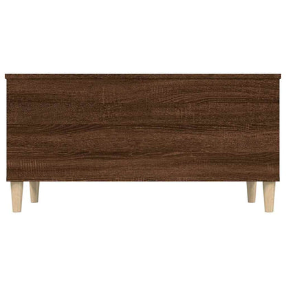 vidaXL Coffee Table Brown Oak 90x44,5x45 cm Engineered Wood