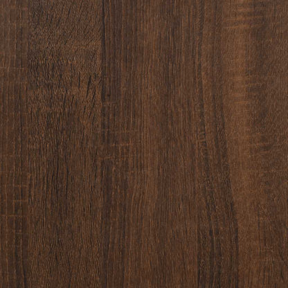 vidaXL Coffee Table Brown Oak 90x44,5x45 cm Engineered Wood