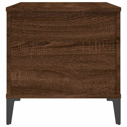 vidaXL Coffee Table Brown Oak 90x44,5x45 cm Engineered Wood