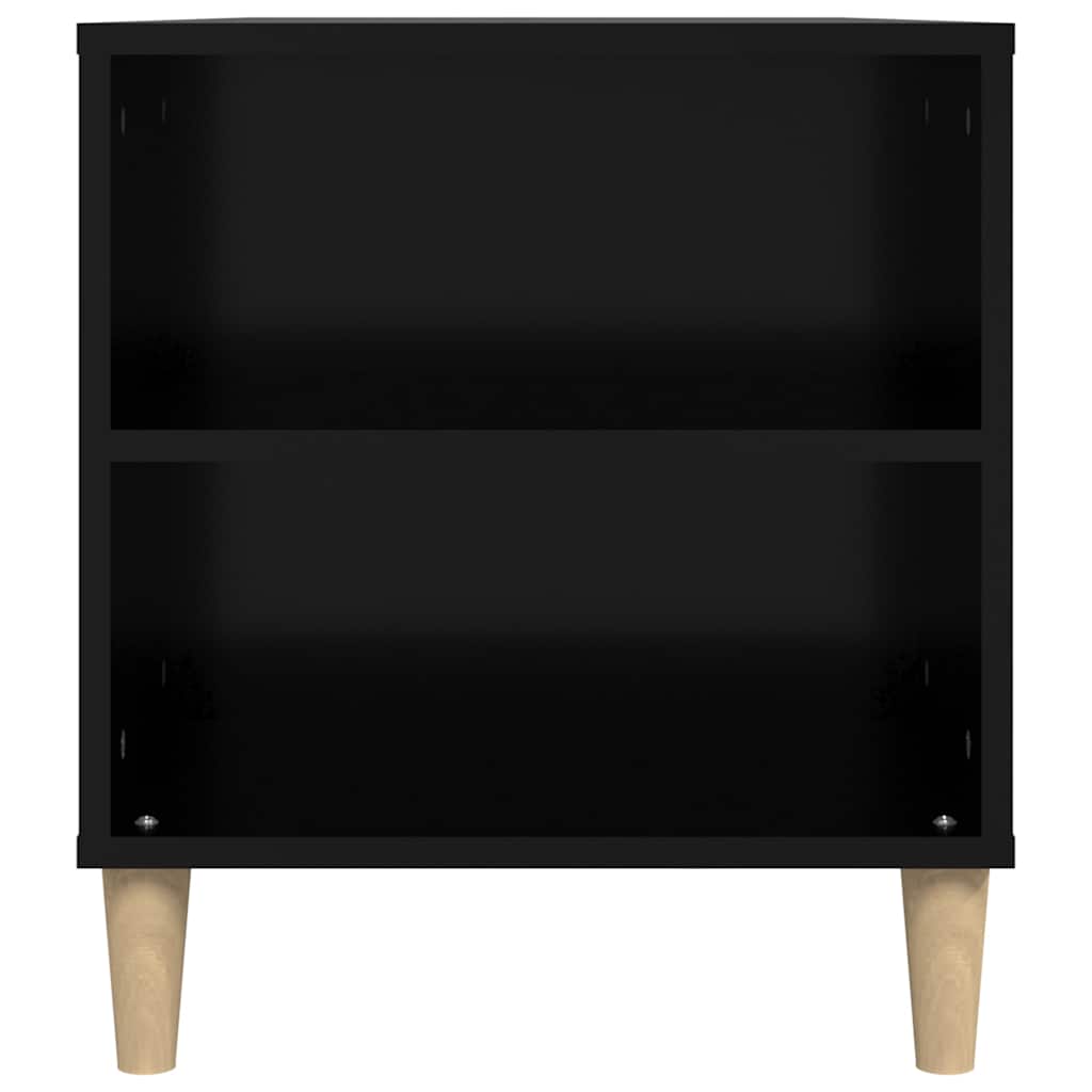 vidaXL TV Cabinet Black 102x44,5x50 cm Engineered Wood