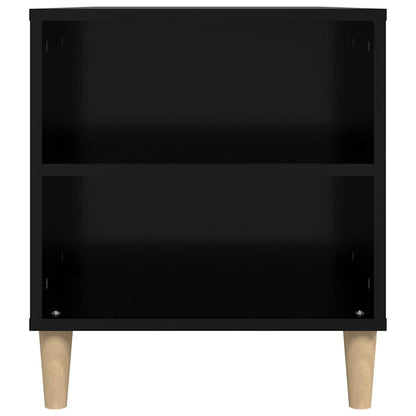 vidaXL TV Cabinet Black 102x44,5x50 cm Engineered Wood