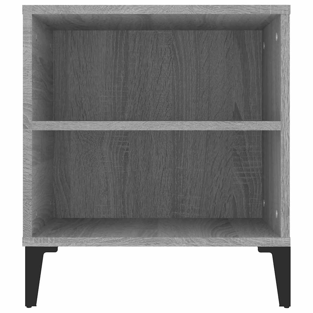 vidaXL TV Cabinet Grey Sonoma 102x44,5x50 cm Engineered Wood