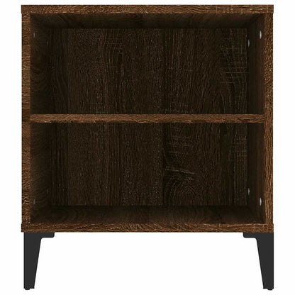 vidaXL TV Cabinet Brown Oak 102x44,5x50 cm Engineered Wood