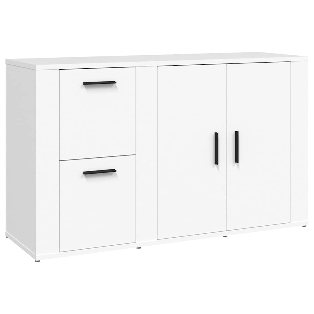 vidaXL Sideboard White 100x33x59,5 cm Engineered Wood