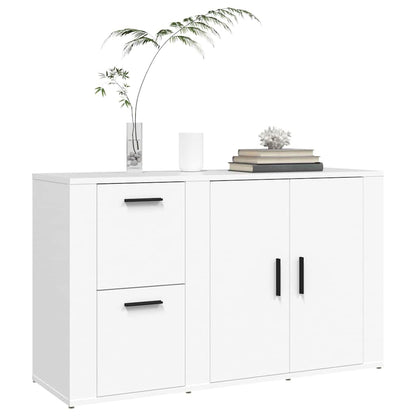 vidaXL Sideboard White 100x33x59,5 cm Engineered Wood