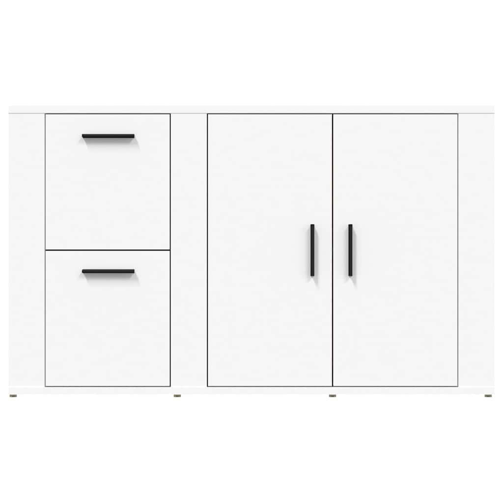 vidaXL Sideboard White 100x33x59,5 cm Engineered Wood