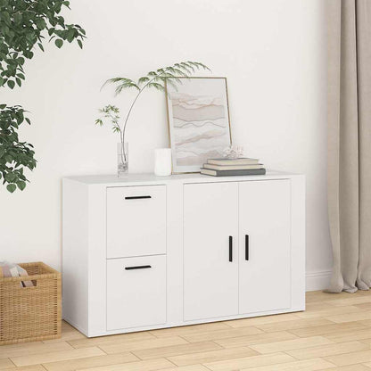 vidaXL Sideboard White 100x33x59,5 cm Engineered Wood