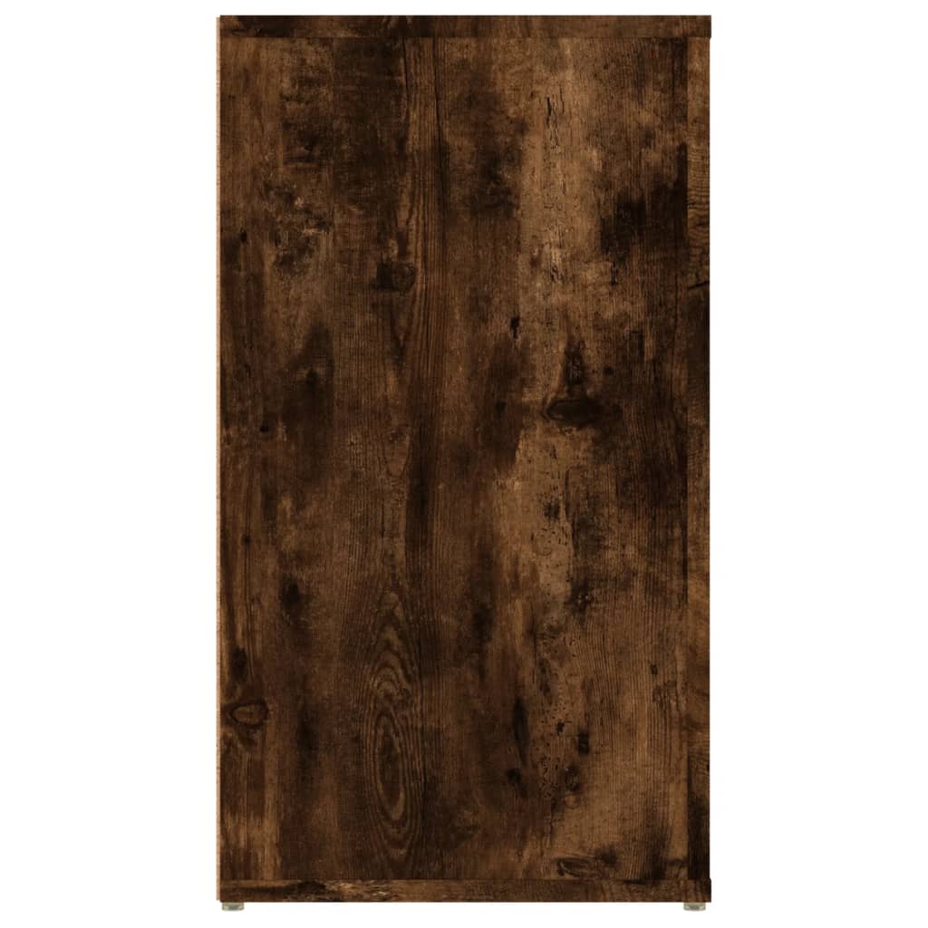 vidaXL Sideboard Smoked Oak 100x33x59.5 cm Engineered Wood