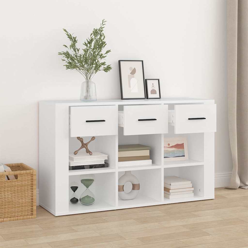 vidaXL Sideboard White 100x30x59,5 cm Engineered Wood